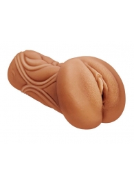 Кофейный мастурбатор-вагина Dumpling - Lola Games - в Северске купить с доставкой