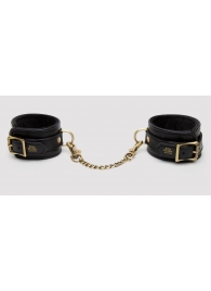 Черные оковы на ноги Bound to You Faux Leather Ankle Cuffs - Fifty Shades of Grey - купить с доставкой в Северске