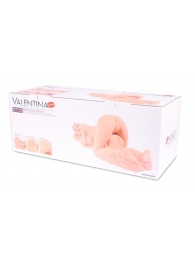 Мастурбатор-полуторс Valentina с двойным слоем материала - KOKOS - в Северске купить с доставкой