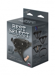 Пояс HARNESS BEST SELECT с вагинальной пробкой - LOVETOY (А-Полимер) - купить с доставкой в Северске