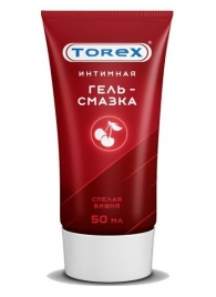 Смазка на водной основе TOREX  Спелая вишня  - 50 мл. - Torex - купить с доставкой в Северске