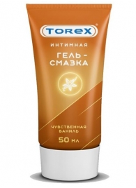 Смазка на водной основе TOREX  Чувственная ваниль  - 50 мл. - Torex - купить с доставкой в Северске