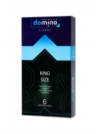 Презервативы увеличенного размера DOMINO Classic King size - 6 шт. - Domino - купить с доставкой в Северске