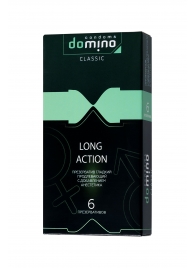 Презервативы с пролонгирующим эффектом DOMINO Classic Long action - 6 шт. - Domino - купить с доставкой в Северске