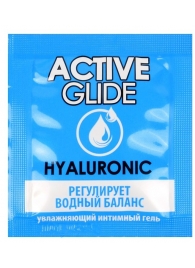 Лубрикант на водной основе Active Glide с гиалуроновой кислотой - 3 гр. - Биоритм - купить с доставкой в Северске