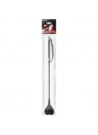 Черный стек с наконечником-сердечком - 54 см. - Notabu - купить с доставкой в Северске