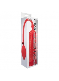 Красная вакуумная помпа Power Pump Red - Toy Joy - в Северске купить с доставкой
