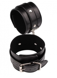 Черные оковы Classic Ankle Cuffs - Chisa - купить с доставкой в Северске