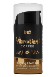 Жидкий интимный гель с эффектом вибрации Vibration! Coffee - 15 мл. - INTT - купить с доставкой в Северске