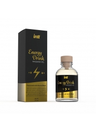 Массажный гель с согревающим эффектом Energy Drink - 30 мл. - INTT - купить с доставкой в Северске