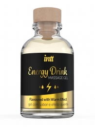 Массажный гель с согревающим эффектом Energy Drink - 30 мл. - INTT - купить с доставкой в Северске