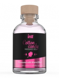 Массажный гель с согревающим эффектом Cotton Candy - 30 мл. - INTT - купить с доставкой в Северске