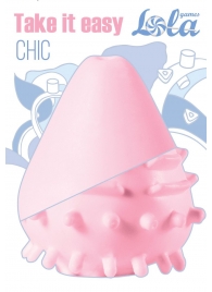 Нежно-розовый мастурбатор Chic - Lola Games - в Северске купить с доставкой