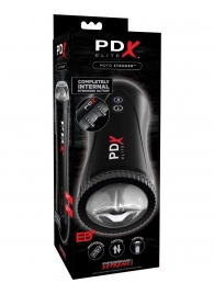 Черный автоматический мастурбатор-ротик Moto Stroker - Pipedream - в Северске купить с доставкой