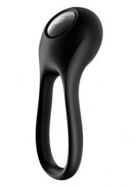 Черное эрекционное виброкольцо Majestic Duo - Satisfyer - в Северске купить с доставкой