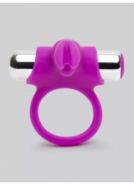 Лиловое виброкольцо с пультом ДУ Remote Control Cock Ring - Happy Rabbit - в Северске купить с доставкой