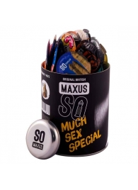 Текстурированные презервативы в кейсе MAXUS So Much Sex - 100 шт. - Maxus - купить с доставкой в Северске