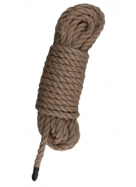 Пеньковая веревка для связывания Hemp Rope - 5 м. - Easy toys - купить с доставкой в Северске