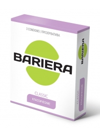 Классические презервативы Bariera Classic - 3 шт. - Bariera - купить с доставкой в Северске