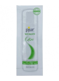 Лубрикант на водной основе pjur WOMAN Aloe - 2 мл. - Pjur - купить с доставкой в Северске