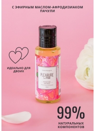 Массажное масло Pleasure Lab Delicate с ароматом пиона и пачули - 50 мл. - Pleasure Lab - купить с доставкой в Северске