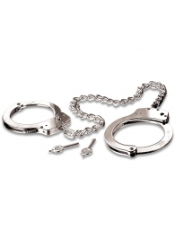 Металлические наручники Metal Leg Cuffs - Pipedream - купить с доставкой в Северске