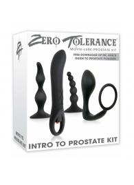 Набор стимуляторов простаты Intro To Prostate Kit - Zero Tolerance - в Северске купить с доставкой