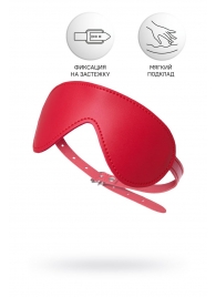 Красная маска Anonymo из искусственной кожи - ToyFa - купить с доставкой в Северске