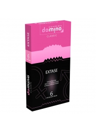 Презервативы с точками и рёбрышками DOMINO Classic Extase - 6 шт. - Domino - купить с доставкой в Северске