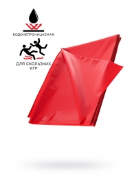 Красная простыня для секса из ПВХ - 220 х 200 см. - ToyFa - купить с доставкой в Северске