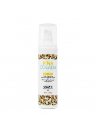 Разогревающее массажное масло с ароматом пина колада Gourmet Pina Colada - 50 мл. - Exsens - купить с доставкой в Северске