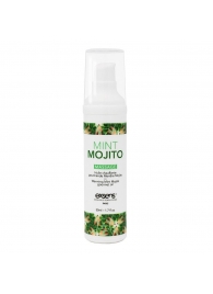 Разогревающее массажное масло с ароматом мохито Gourmet Mint Mojito - 50 мл. - Exsens - купить с доставкой в Северске