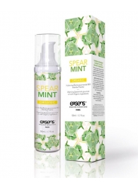 Разогревающее массажное масло Gourmet Spearmint Organic с органическими ингредиентами - 50 мл. - Exsens - купить с доставкой в Северске