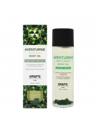 Органическое массажное масло AVENTURINE AVOCADO - 100 мл. - Exsens - купить с доставкой в Северске