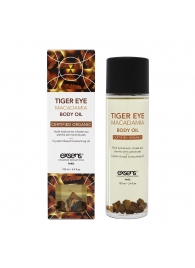 Органическое массажное масло TIGER EYE MACADAMIA - 100 мл. - Exsens - купить с доставкой в Северске