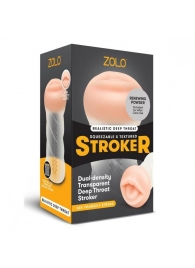Мастурбатор-ротик ZOLO DEEP THROAT - Zolo - в Северске купить с доставкой
