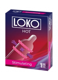 Стимулирующая насадка на пенис LOKO HOT с возбуждающим эффектом - Sitabella - в Северске купить с доставкой
