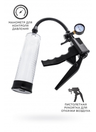 Прозрачная механическая помпа для пениса Viggo - Sexus - в Северске купить с доставкой