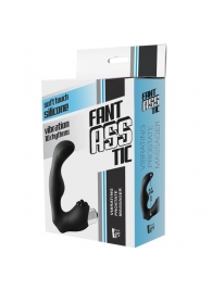 Черный вибромассажер простаты FantASStic Vibrating Prostate Massager - 11,3 см. - Dream Toys - в Северске купить с доставкой