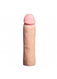 Телесная фаллическая насадка на пенис Magnum Xtender - 23 см. - Blush Novelties - в Северске купить с доставкой