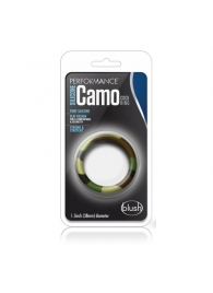 Эрекционное кольцо камуфляжной расцветки Silicone Camo Cock Ring - Blush Novelties - в Северске купить с доставкой
