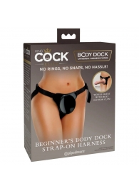 Трусы для фиксации насадок с присоской Beginner s Body Dock Strap-On Harness - Pipedream - купить с доставкой в Северске