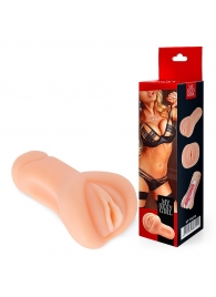 Телесный реалистичный мастурбатор в виде вагины - Bior toys - в Северске купить с доставкой