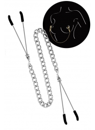 Регулируемые зажимы для сосков Sweet Caress Nipple Chain - Sweet Caress - купить с доставкой в Северске