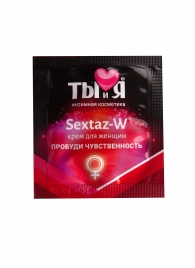 Возбуждающий крем для женщин Sextaz-W в одноразовой упаковке - 1,5 гр. - Биоритм - купить с доставкой в Северске