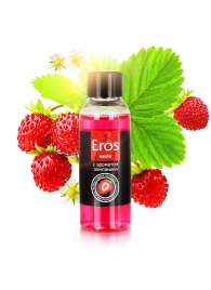 Массажное масло Eros fantasy с ароматом земляники - 50 мл. - Биоритм - купить с доставкой в Северске