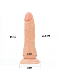 Женский страпон Easy Strapon Set 7.5 - 19 см. - Lovetoy - купить с доставкой в Северске