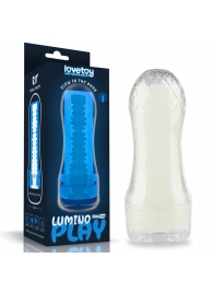 Светящийся в темноте мастурбатор Lumino Play Masturbator Ribbed - Lovetoy - в Северске купить с доставкой