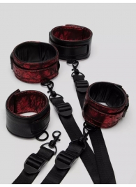 Изысканный набор фиксаций на кровати Reversible Under Mattress Restraint Set - Fifty Shades of Grey - купить с доставкой в Северске