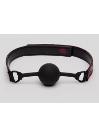 Кляп-шар на двусторонних ремешках Reversible Silicone Ball Gag - Fifty Shades of Grey - купить с доставкой в Северске